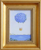 DEBBIE BINNIG OIL ON CANVAS "N