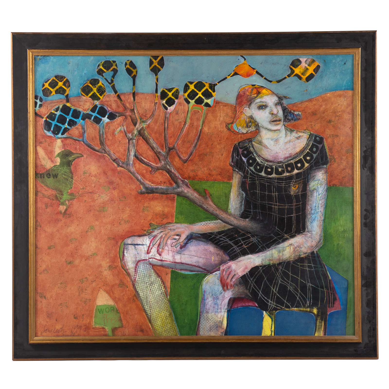 DEBORAH DONELSON. SEATED WOMAN,