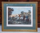 DEBUCOURT, THE FOX CHASE 19th