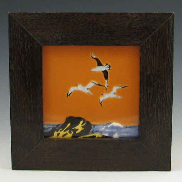 Dec Art framed tile of sea gulls.