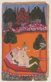 DECCAN EROTIC MINIATURE OF EMB
