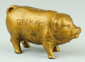 DECKERS IOWANA PIG STILL BANK