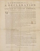 DECLARATION OF INDEPENDENCE, 1