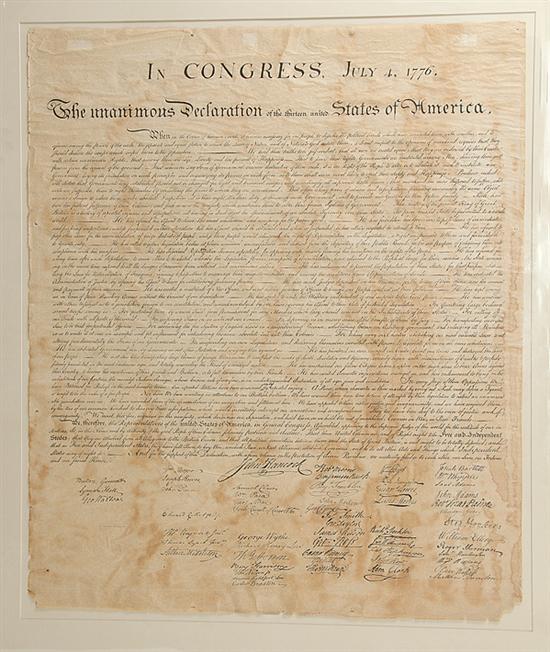 Declaration of Independence