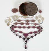 Deco Aesthetic Cut Glass Neckl