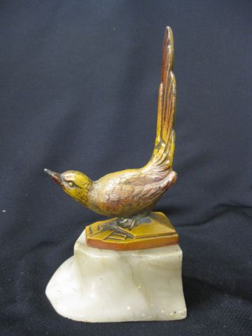 Deco Cold-Painted Iron Bird