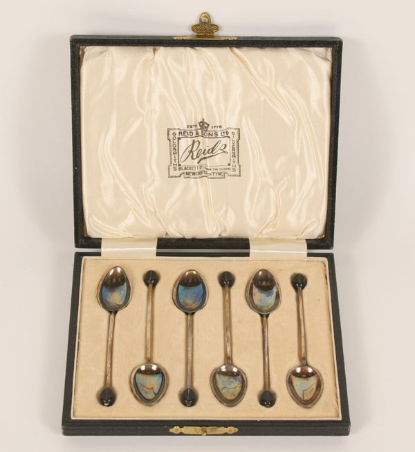 Deco English sterling silver