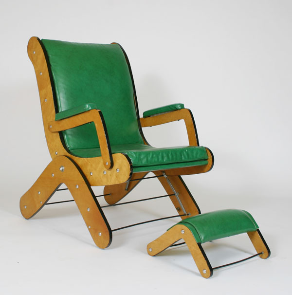 Deco platform rocker with