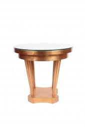DECO STYLE PAINTED LAMP TABLEp