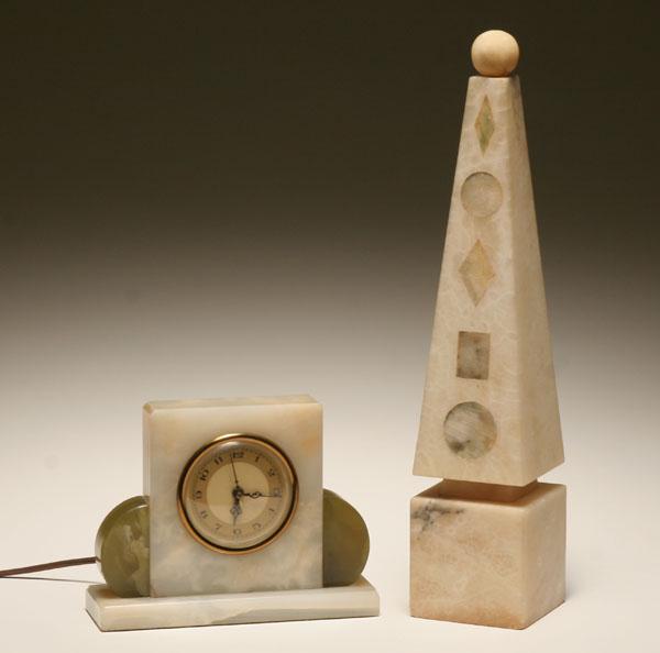 Deco Whitehall-Hammond onyx and