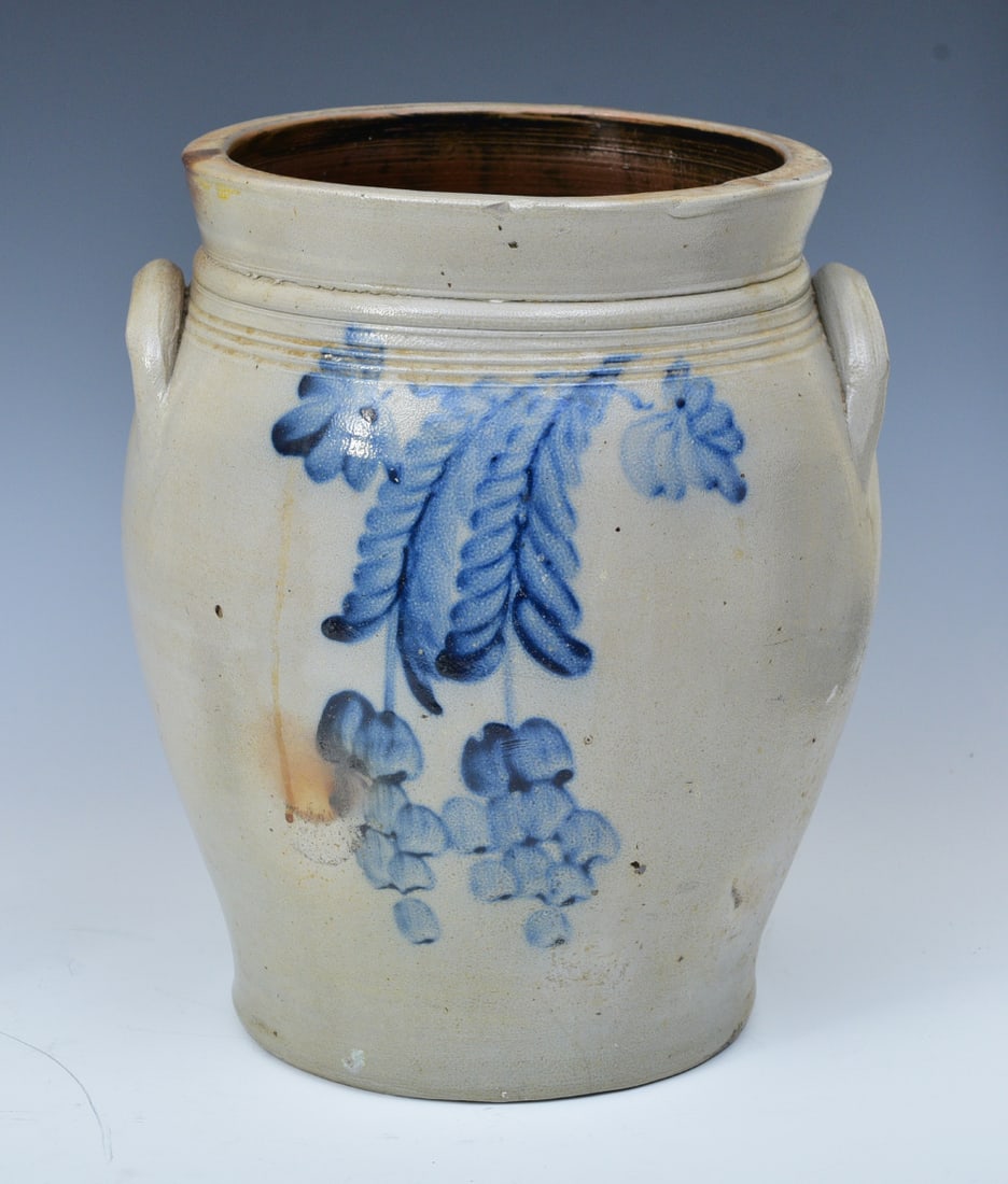 DECORATED AMERICAN STONEWARE