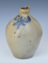 DECORATED AMERICAN STONEWARE O