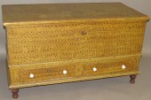 DECORATED BLANKET CHESTca. 183
