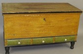 DECORATED BLANKET CHESTca. 183