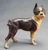 DECORATED CAST IRON BULLDOG DO