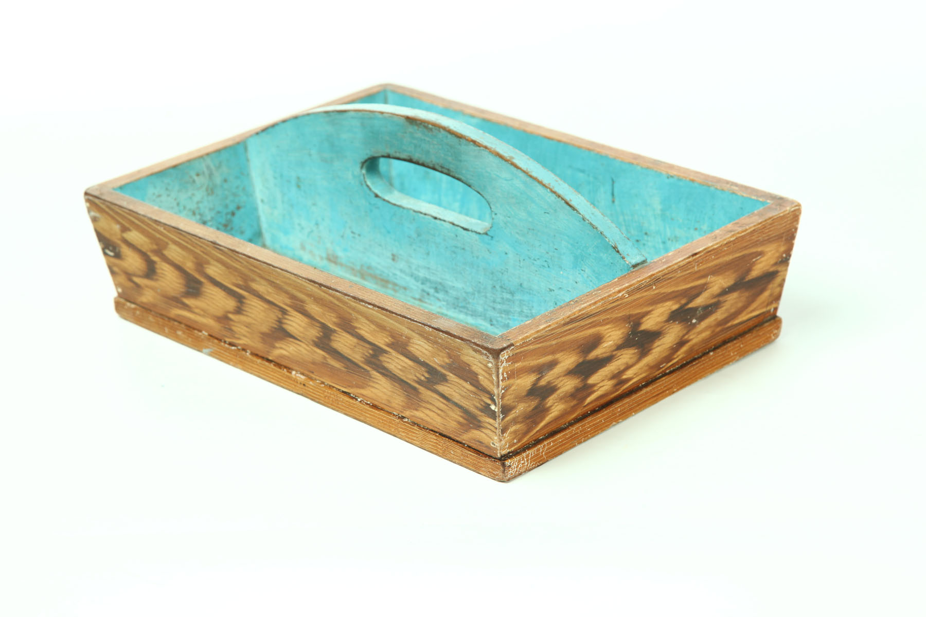 DECORATED CUTLERY TRAY. 