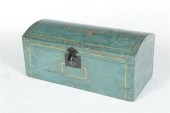 DECORATED DOMETOP BOX.  Americ