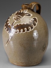 Decorated Edgefield Jug (Colli