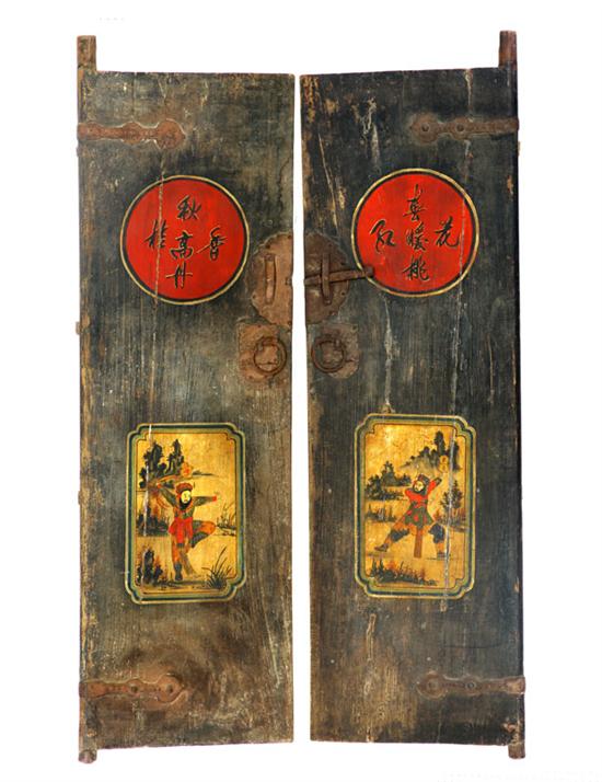 DECORATED ENTRANCE DOORS.  China 