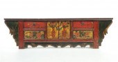 DECORATED KANG CABINET.  Mongo