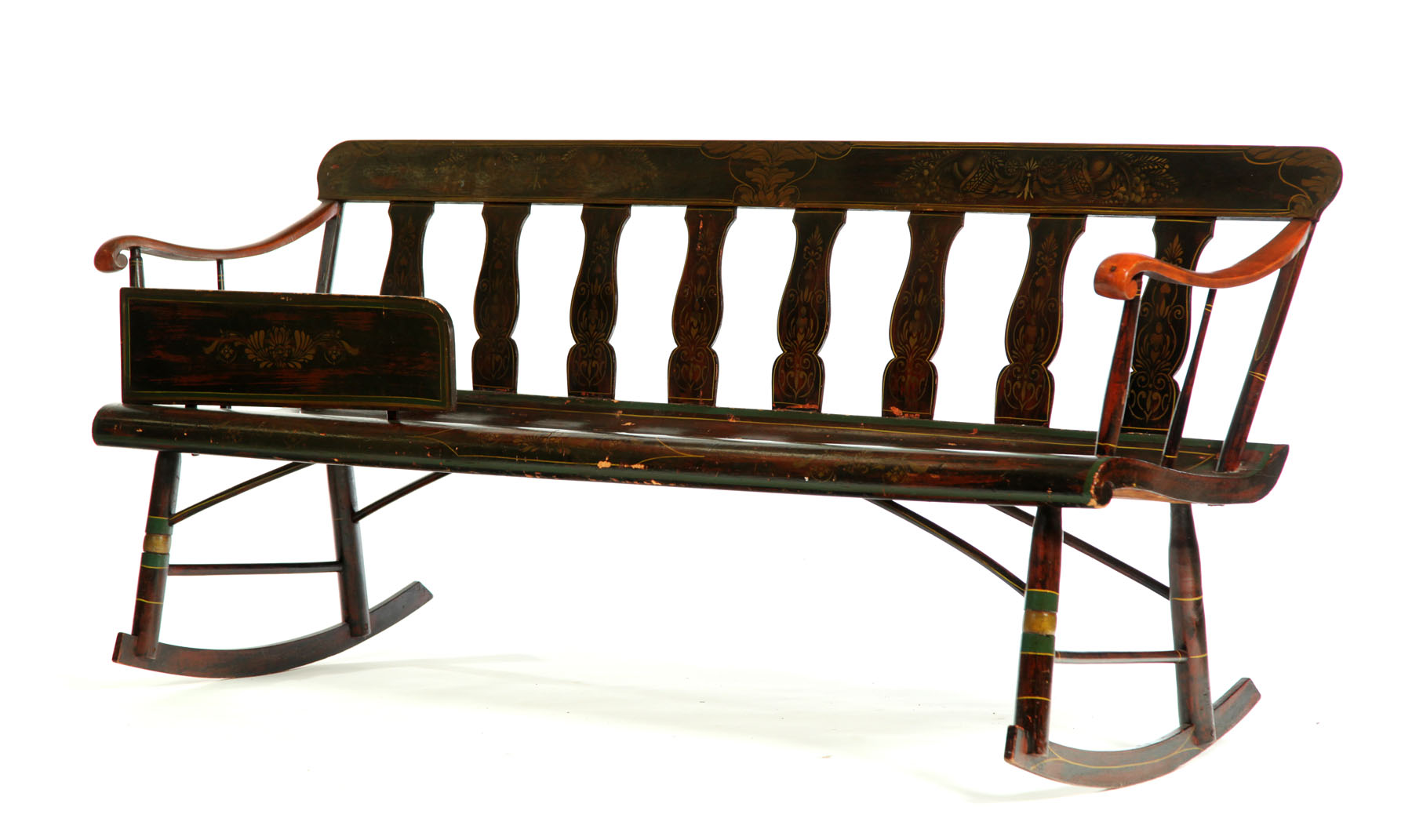 DECORATED ''MAMMY'S'' BENCH. 