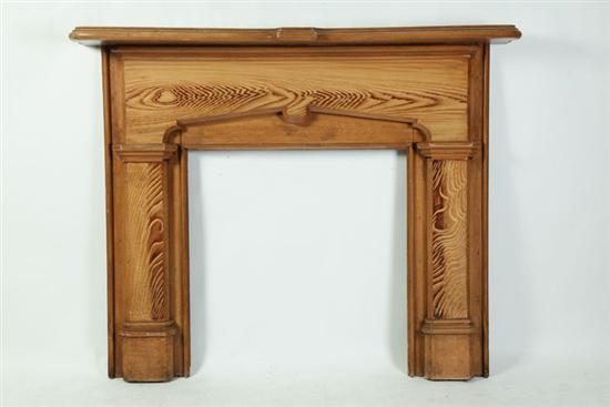 DECORATED MANTEL.  American  2nd