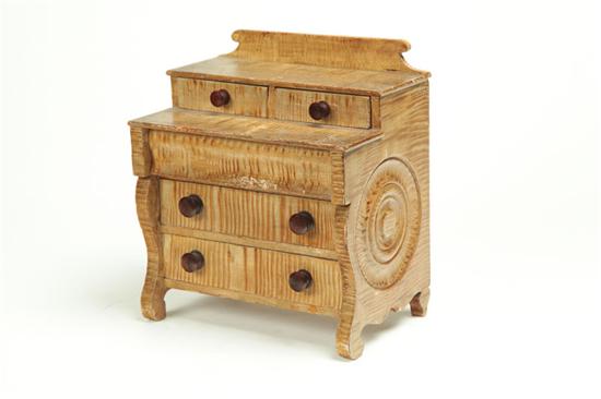 DECORATED MINIATURE CHEST OF