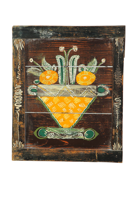 DECORATED PLAQUE.  American  20th