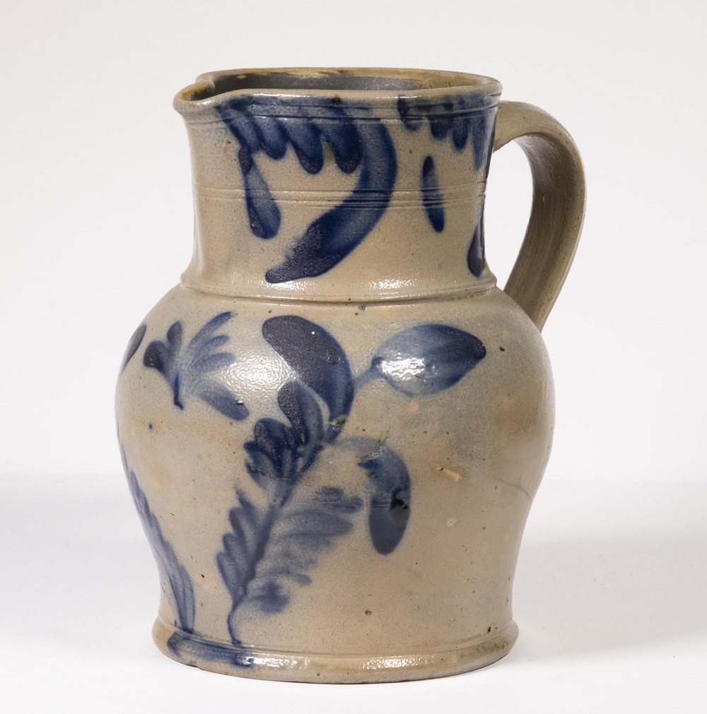 DECORATED SALT GLAZED STONEWARE