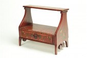 DECORATED SEWING CADDY.  Penns