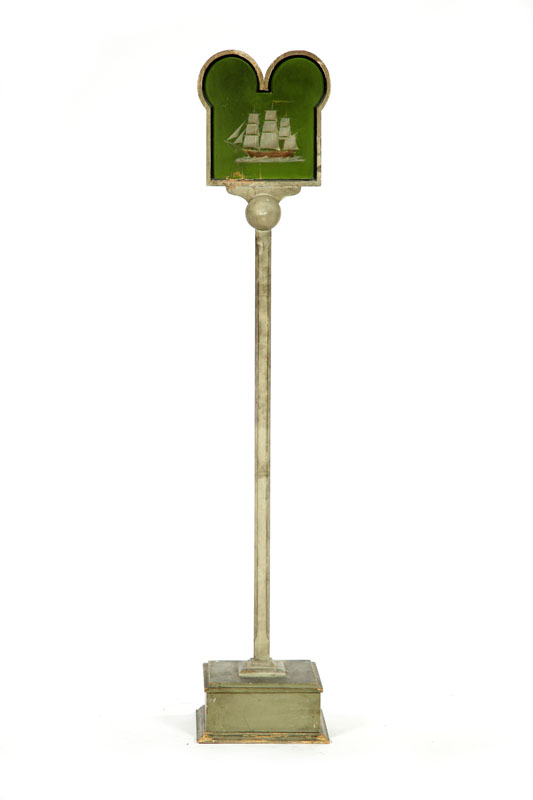 DECORATED SIGN POST.  Twentieth