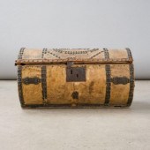 DECORATED TRAVELLER'S TRUNKAn