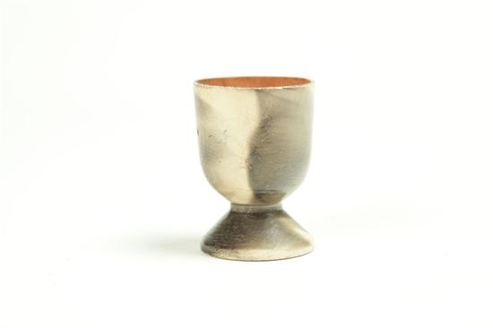 DECORATED TREENWARE CUP.  American