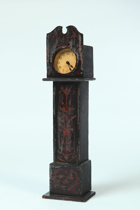 DECORATED WATCH HUTCH.  American 