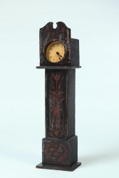 DECORATED WATCH HUTCH.  Americ