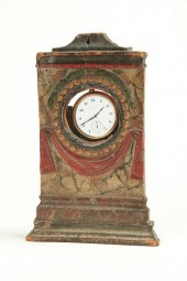 DECORATED WATCH HUTCH.  Probab