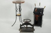 DECORATIVE ARTS LOT, THREE ITE