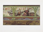* (DECORATIVE ARTS) Two folio-