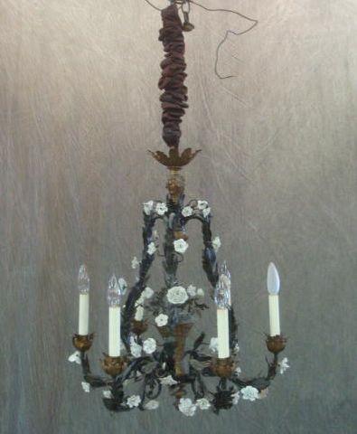 Decorative Black  6 Arm
