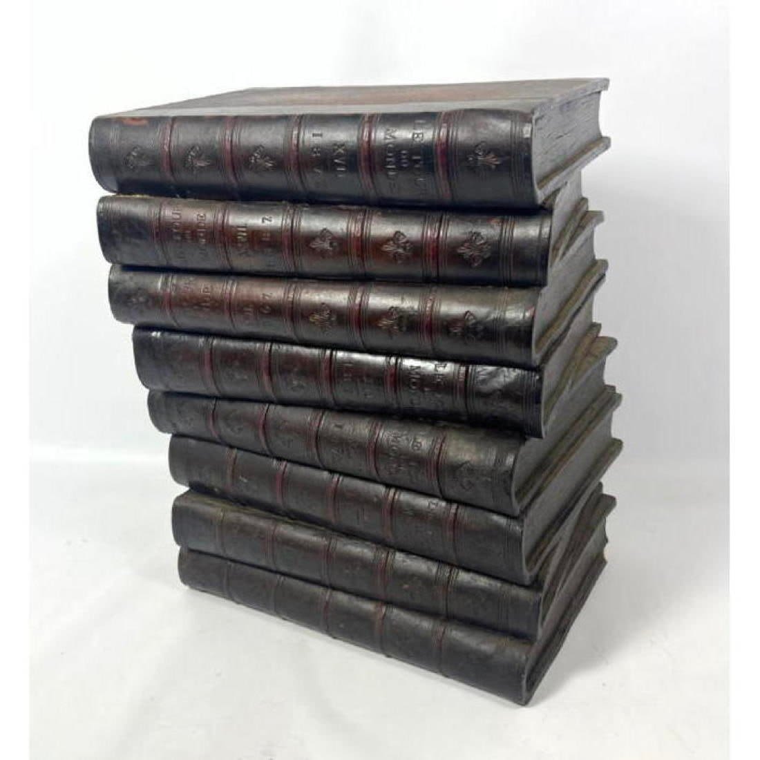 Decorative Book Form Side Table.