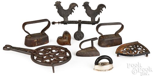 DECORATIVE CAST IRON, TO INCLUDE