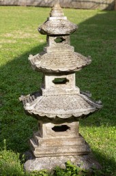 DECORATIVE CAST STONE GARDEN P