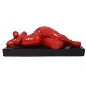 DECORATIVE CERAMIC LAYING NUDE