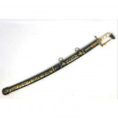 Decorative dress sword and she