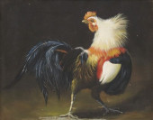 DECORATIVE FRAMED PAINTING OF