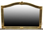 DECORATIVE GILTWOOD MIRROR, 35
