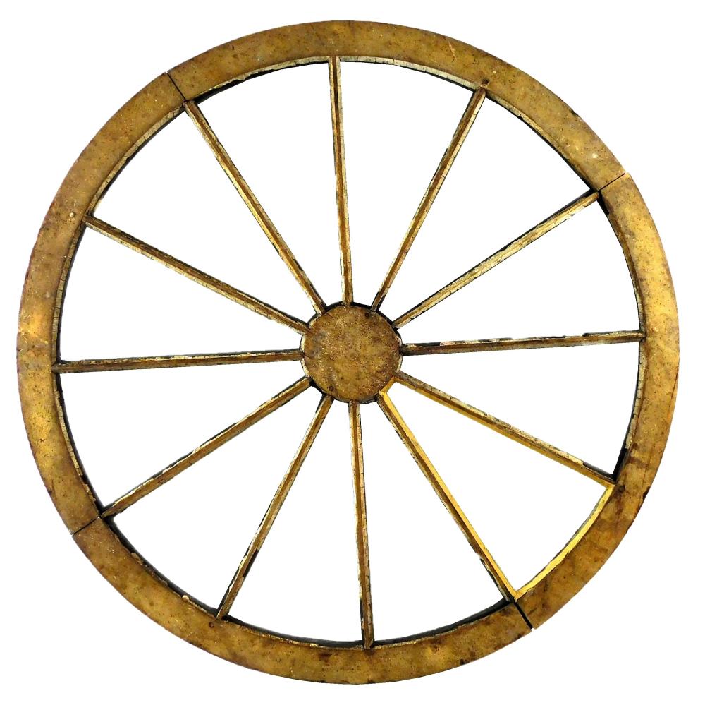 DECORATIVE LATE 19TH C. WAGON