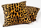 DECORATIVE LEOPARD PRINT THROW