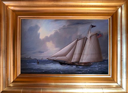DECORATIVE MARITIME PAINTING "TWO