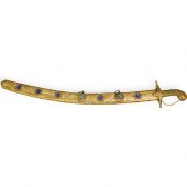 DECORATIVE METAL SHAMSHIR SWOR